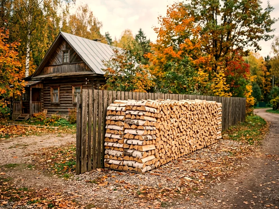 Берёза камерной сушки, Хорлово, улица Дачная, 43