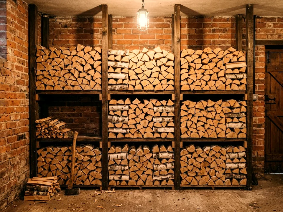 Круговая поленница holzhausen, Хорлово, улица Парковая, 48